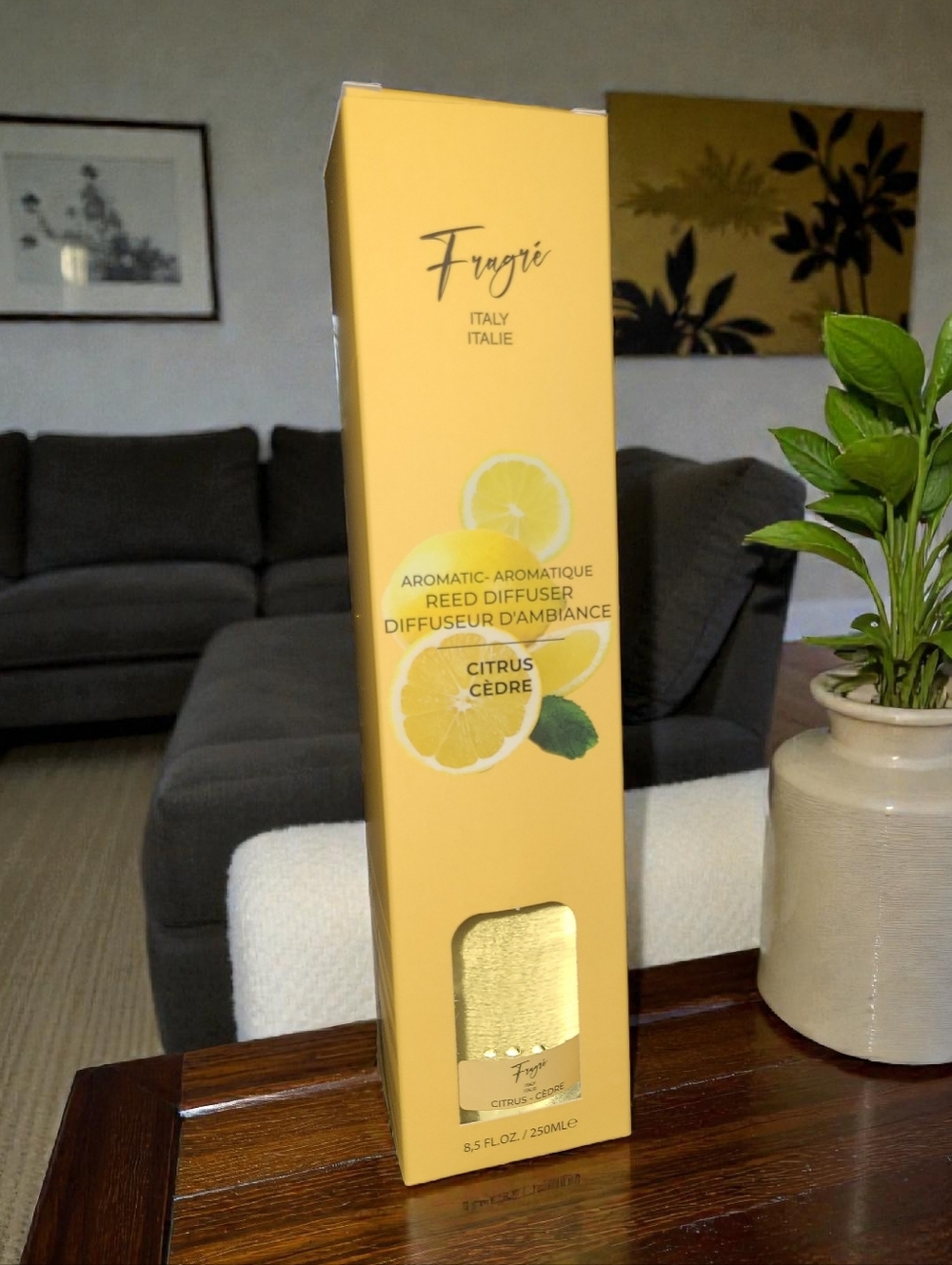 Fragre Italy Citrus Reed Diffuser - 8.5 fl oz